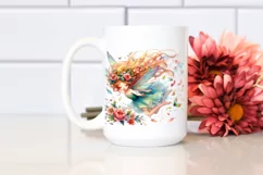 Cute Fairy Tumbling Whimsical | Sublimation | Clipart Product Image 2