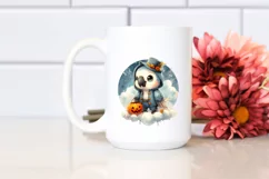 Cute Baby Macaw Halloween PNG Product Image 2