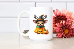 Cute Baby Elk Halloween Clipart Product Image 2