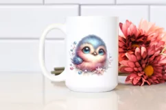 Baby Bird with Big Eyes, Transparent PNG Product Image 2
