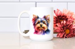 Watercolor Yorkshire Terrier Clipart Product Image 2