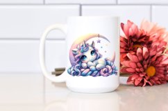 Cute Baby Unicorn Clipart Product Image 2