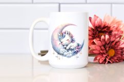 Cute Baby Unicorn Clipart Product Image 2
