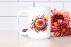 Colorful Gerbera PNG Product Image 2