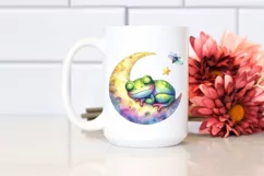 Colorful Baby Frog | Summer Clipart Product Image 2