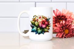 Detailed Stained Impatiens Round Splash Product Image 2