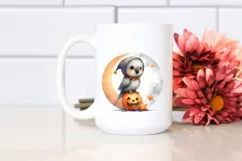 Cute Baby Parrot Halloween PNG Product Image 2
