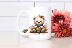 Colorful Baby Bear | Sublimation | PNG Clipart Product Image 2