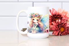 Colorful Fairy Clipart Product Image 2