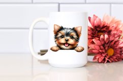 Crazy Baby Yorkshire Terrier | Summer Clipart Product Image 2
