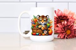 Colorful Baby Tiger | Sublimation | PNG Clipart Product Image 2