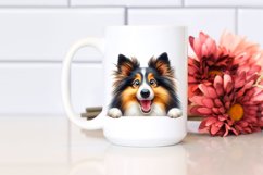 Crazy Looking Collie | Sublimation | Clipart Product Image 2
