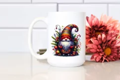 Detailed Vibrant Christmas Gnome PNG Product Image 2