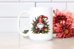 Detailed Vibrant Christmas Gnome PNG Product Image 2