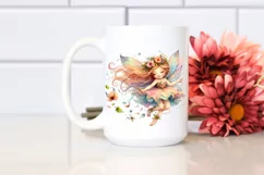 Colorful Fairy Petals Clipart Product Image 2