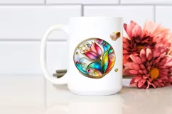Watercolor Luxury Flower Splash Clipart Product Image 2