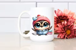 Cute Baby Bird with Clothes PNG Product Image 2