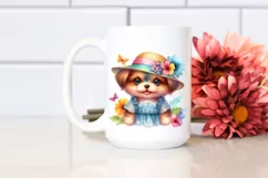 Colorful Baby Dog with Beachwear Product Image 2