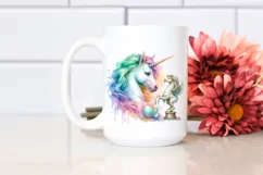 Mystical Sculpture Unicorn PNG Product Image 2