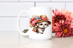 Big Eyes Flower Bouquet | Caricature Product Image 2
