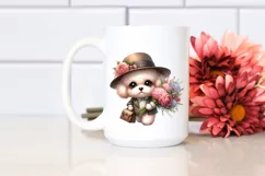 Big Eyes Flower Bouquet | Caricature Product Image 2