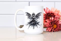 Detailed Gothic Fairy Sublimation Clipart Product Image 2