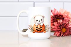 Cute Baby Polar Bear Popping Out, High-Res PNG Product Image 2