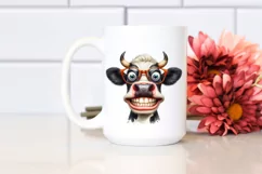 Cow Funny es Cow Portrait | Clipart Product Image 2