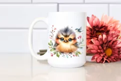 Baby Bird with Big Eyes PNG Product Image 2