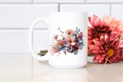 Abstract Cherry Blossom Clipart, High-Quality PNG Product Image 2