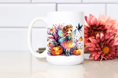 Vibrant Fairy for Halloween | Sublimation | Clipart Product Image 2