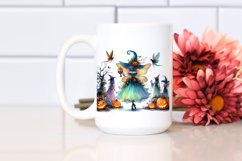 Adorable Fairy for Halloween | Sublimation | Clipart Product Image 2