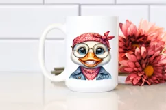 Baby Duck Goofy Eyes Clipart Product Image 2