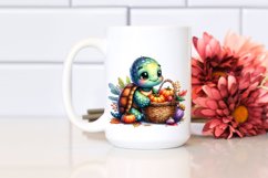 Quirky Baby Turtle | Clipart Product Image 2