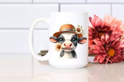 Baby Cow Sun Hat Proud | Sublimation | Clipart Product Image 2