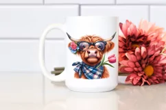 Cow Fancy es Cow Portrait | Clipart Product Image 2