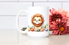 Funny Cute Baby Lion | Sublimation | Clipart Product Image 2