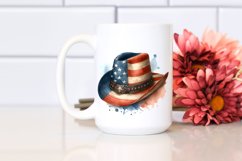 Vintage Hat USA Flag Colors Product Image 2