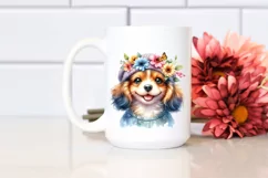 Colorful Cute Dog PNG Product Image 2