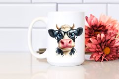 Cow Funny es Cow Portrait | Clipart Product Image 2