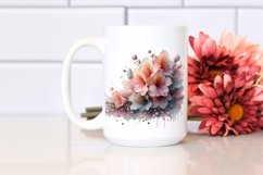 Abstract Rhododendron Splash PNG Product Image 2