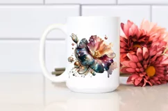 sweet Pea Wood Splash | Sublimation | Clipart Product Image 2