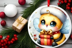 Cute Baby Bee Vintage Digital Painting Product Image 2