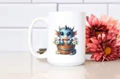 Cute Baby Dragon, Transparent PNG Product Image 2