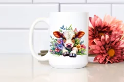Colorful Baby Cow Playing Hide and Seek Product Image 2