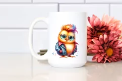 Revolted Baby Chicken Posing PNG Product Image 2