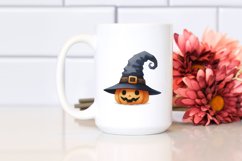 Funny Halloween Hat Chibi Simple Clipart Product Image 2