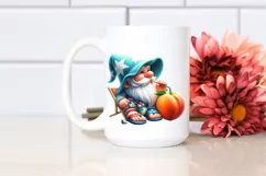 Detailed Digital Painting Pastel Beach Gnome Product Image 2