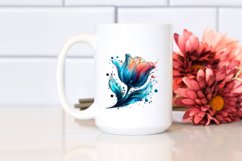 Abstract Tulip | Sublimation | Clipart Product Image 2
