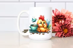 Sublimation Vibrant Watercolor Whimsical Funny Cute Clipart Product Image 2